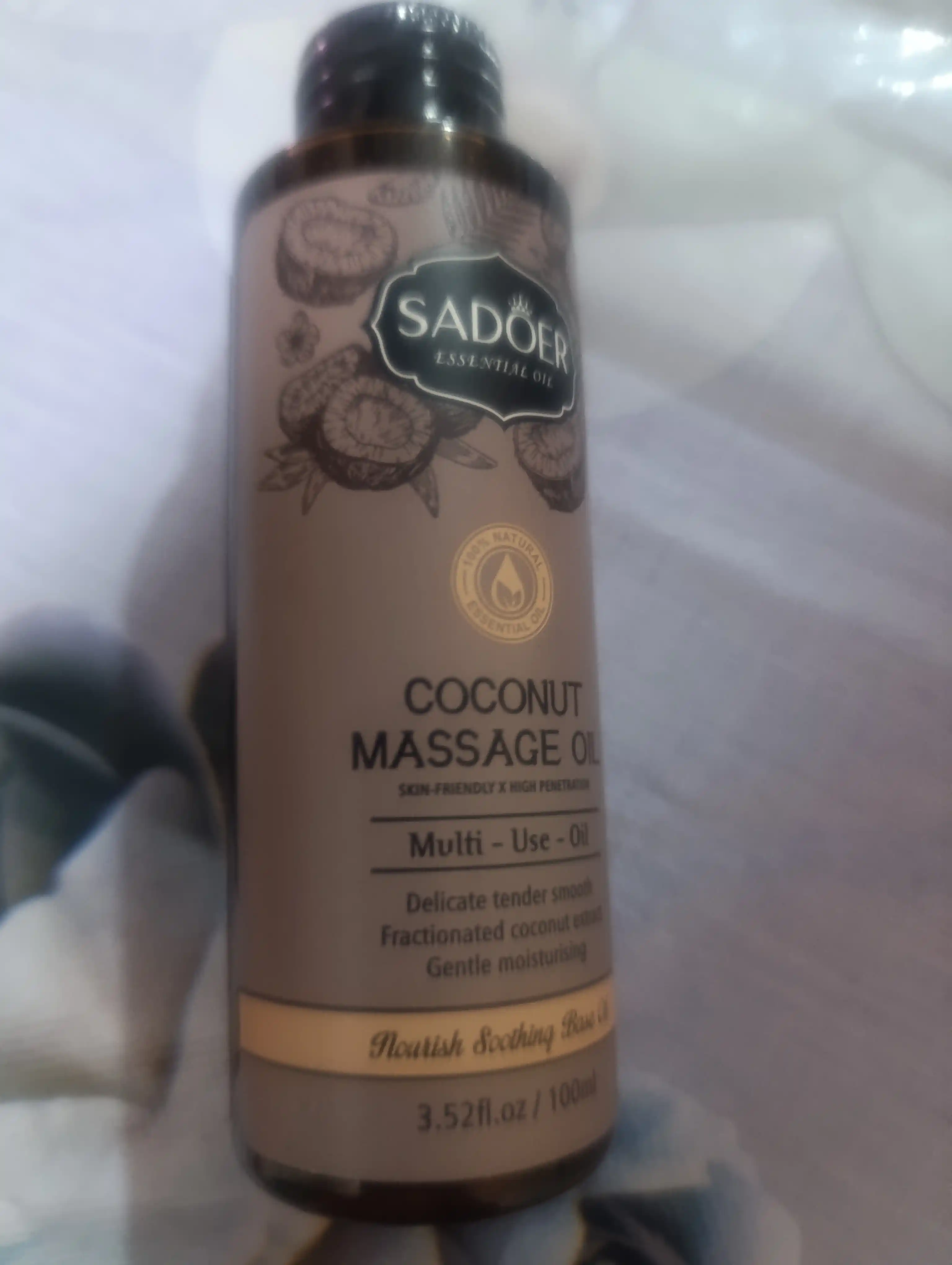 Universal massaj yog'i, tana va soch uchun, massaj moyi, 100 ml