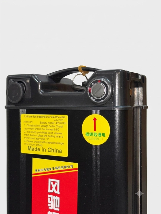 48V 20Ah Litiy-ion akkumulyator, elektr skuter velosiped uchun , zaryadnik bonus