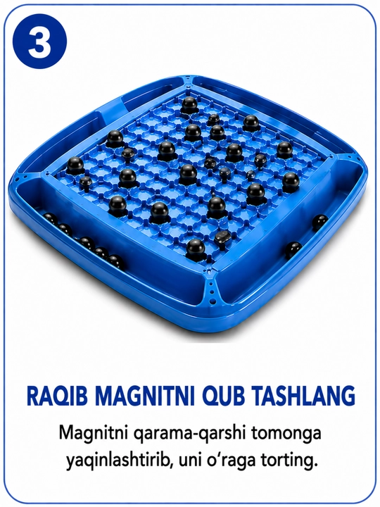 Magnetic Battle Chess — магнитная стратегическая настольная игра для детей