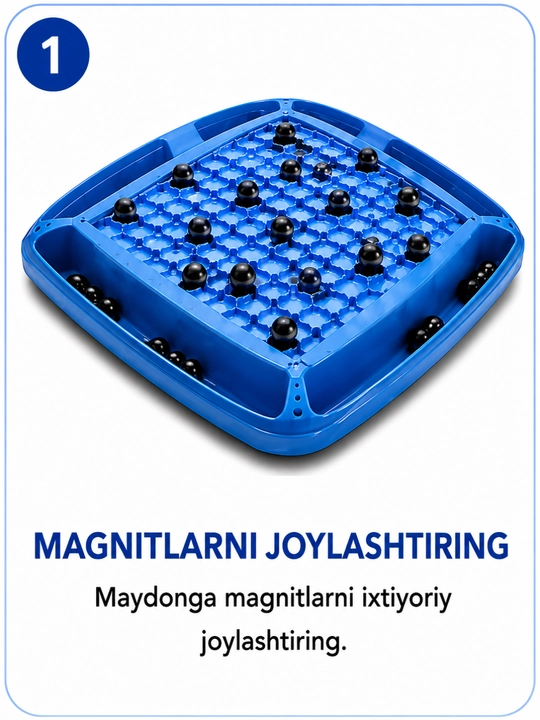 Magnetic Battle Chess — магнитная стратегическая настольная игра для детей