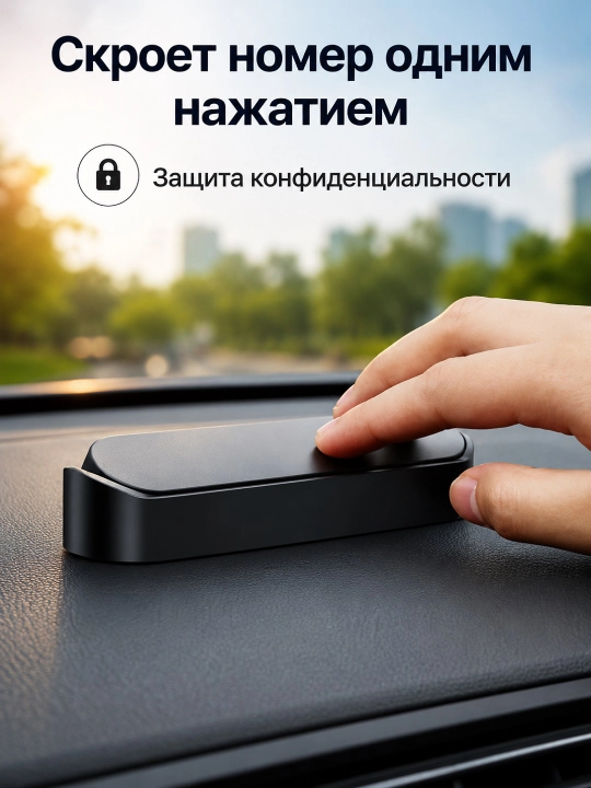 Автомобильная визитка с номером телефона для автомобиля, со светящимися в темноте буквами