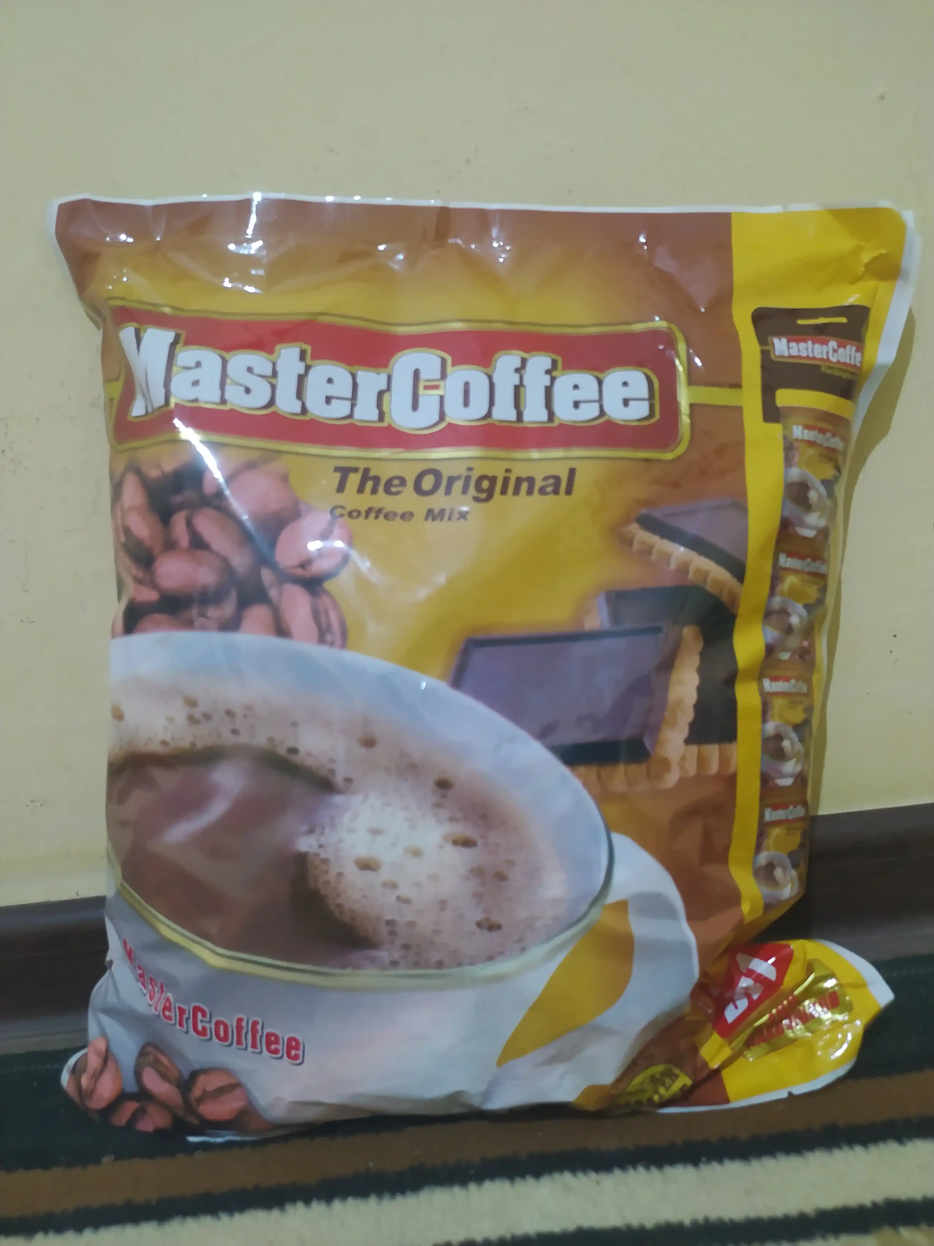 Быстро растворимый кофе MasterCoffee, 3 в 1, 100 шт * 20 г