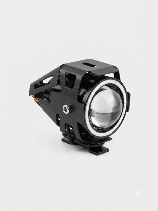 LED линзовая фара 20W 10-80V DC для мотоцикла и скутера, дальний сфокусированый свет, IP65
