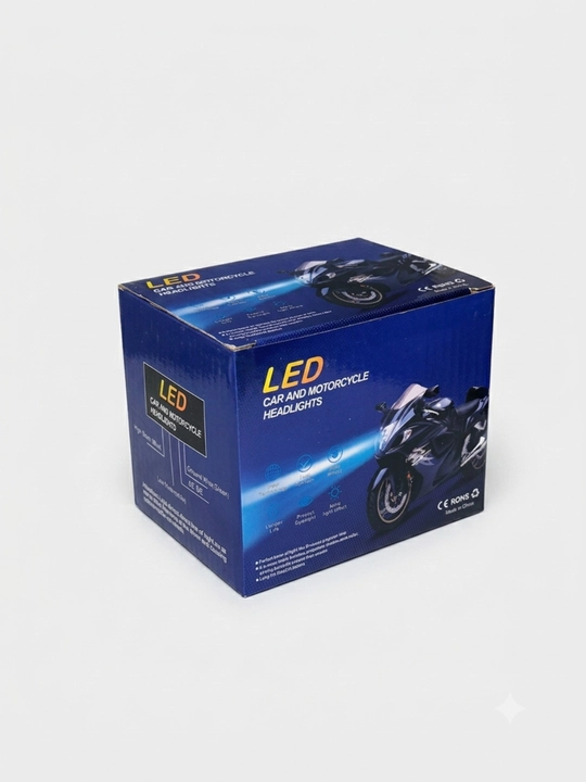 LED линзовая фара 20W 10-80V DC для мотоцикла и скутера, дальний сфокусированый свет, IP65