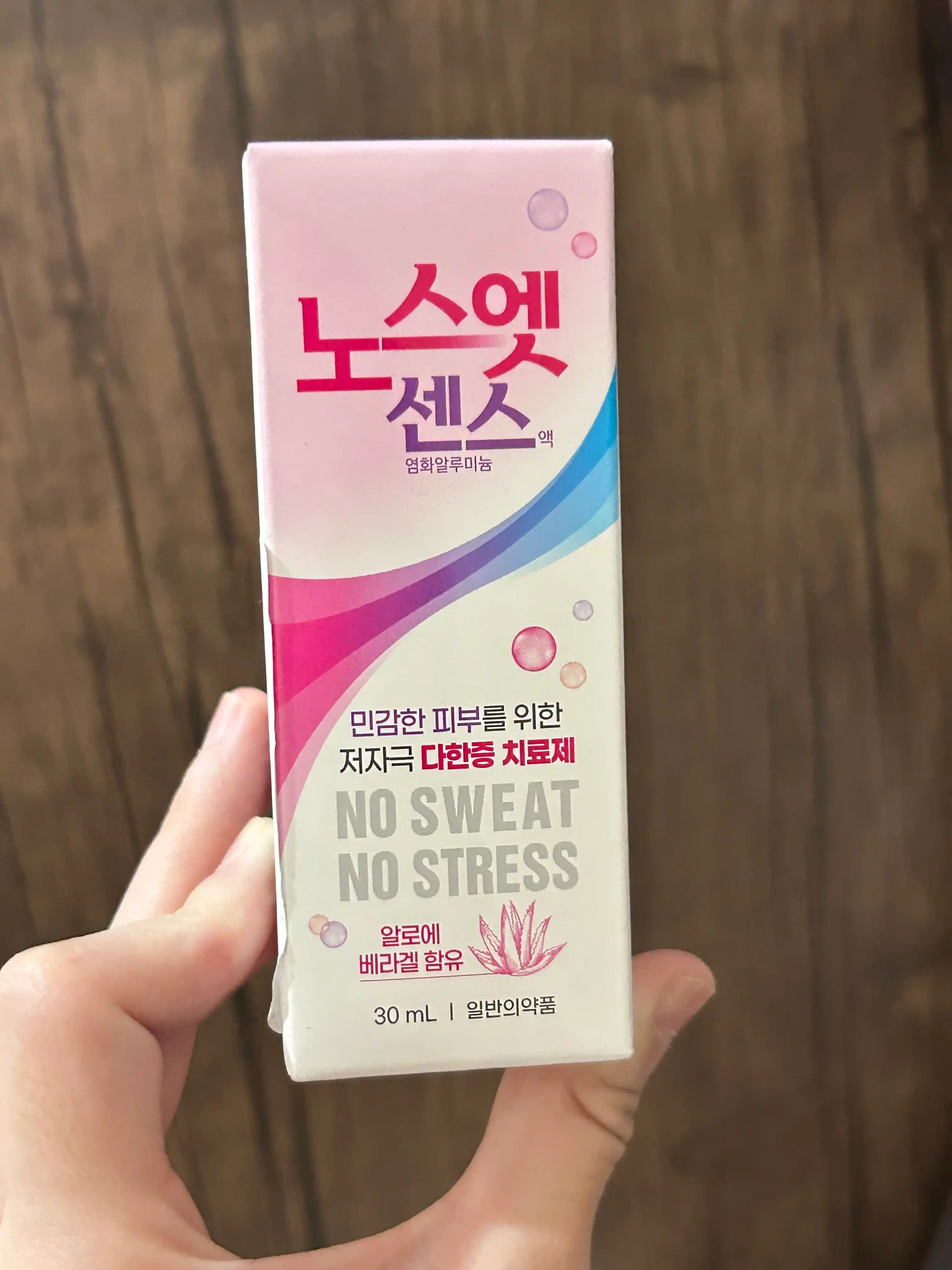 Дезодорант корейский от излишней потливости, шариковое, No Sweat No Stress, 30 мл