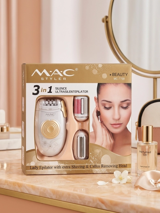 Epilator, depilatsiya, ayollar epilatori, 3 tasi 1 da, oyoq va tovon parvarishi, epilatsiya - 