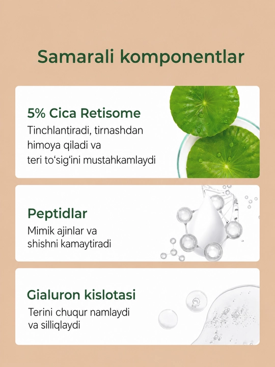 Koʻz uchun massaj krem Dr.Althea Retinol Eye Roller 0,1%, ajin va qora doiraga qarshi