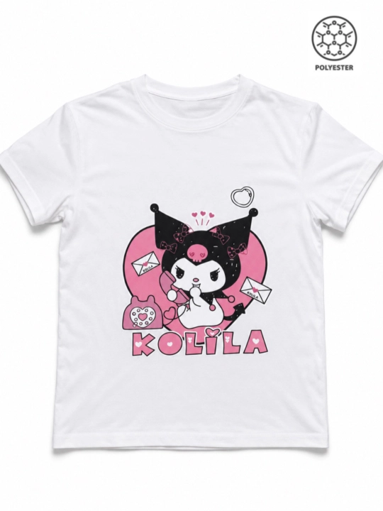 Huntrix futbolkasi, Rumiy, Zoe, Kuromi futbolkasi, K-pop - 
