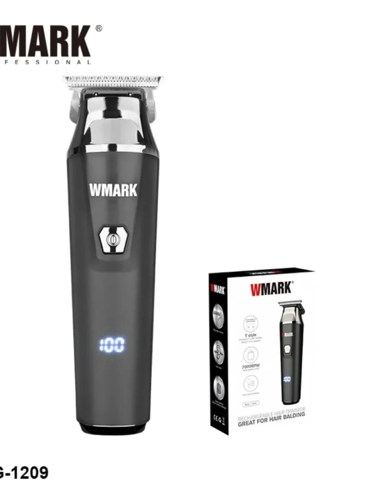 Машинка для стрижки и триммер WMARK профессиональный набор, триммер - 