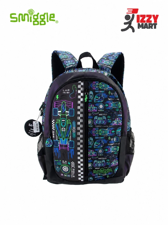 Smiggle школьный рюкзак сумка, для девочек и мальчиков, 42x30x13 см