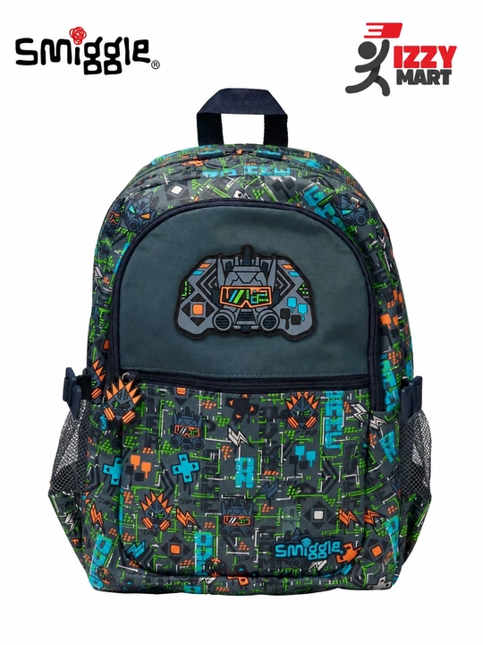 Smiggle школьный рюкзак сумка, для девочек и мальчиков, 42x30x13 см