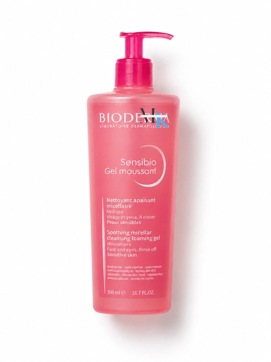 Очищающий гель для лица Bioderma Sensibio Gel Moussant, 500 мл