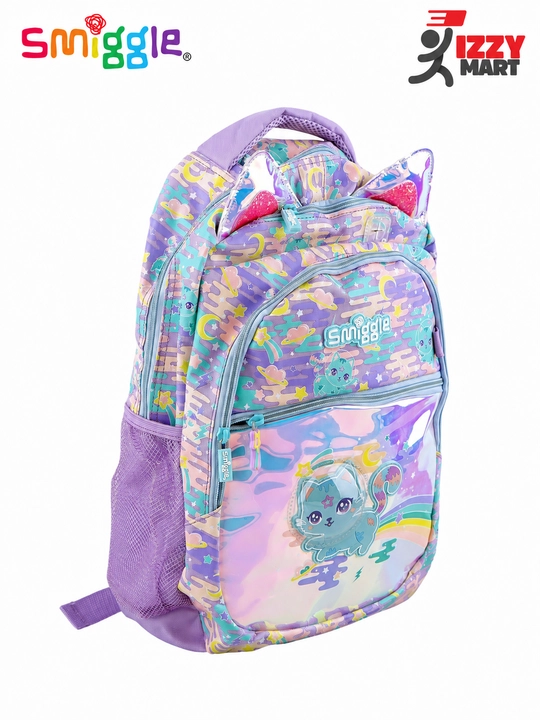 Smiggle школьный рюкзак сумка, для девочек и мальчиков, 42x30x13 см