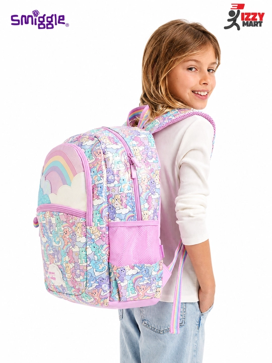 Smiggle школьный рюкзак сумка, для девочек и мальчиков, 42x30x13 см