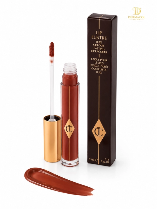 Стойкий блеск для губ тёмного оттенка Charlotte Tilbury Lip Lustre, 3,5 мл