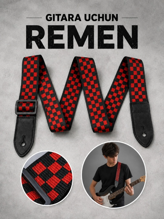 Remen gitara uchun naqshli 4xil - 