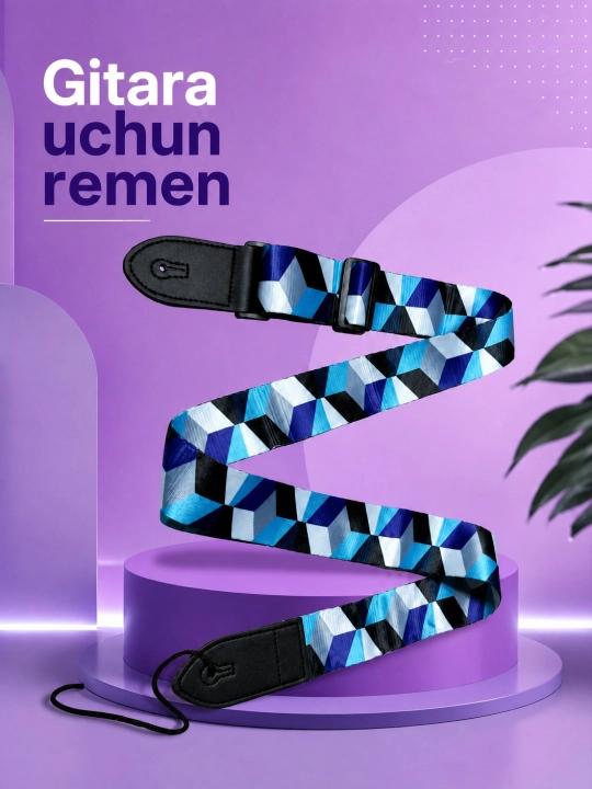 Remen gitara uchun naqshli 4xil - 