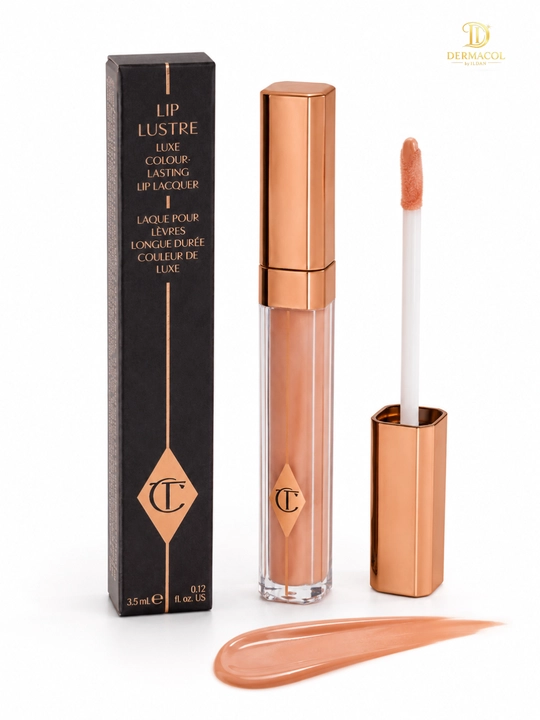 Нюдовый персиковый сияющий блеск для губ Charlotte Tilbury Lip Lustre, 3,5 мл