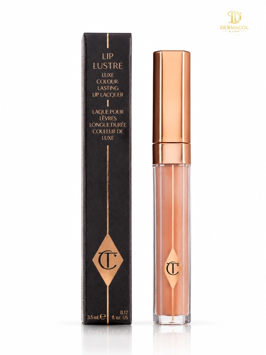 Нюдовый персиковый сияющий блеск для губ Charlotte Tilbury Lip Lustre, 3,5 мл