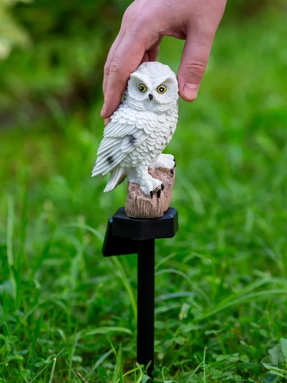 Quyosh batareyali bog‘ chirog‘i-figura, tipratikan, to‘tiqush, boyo‘g‘li, flamingo