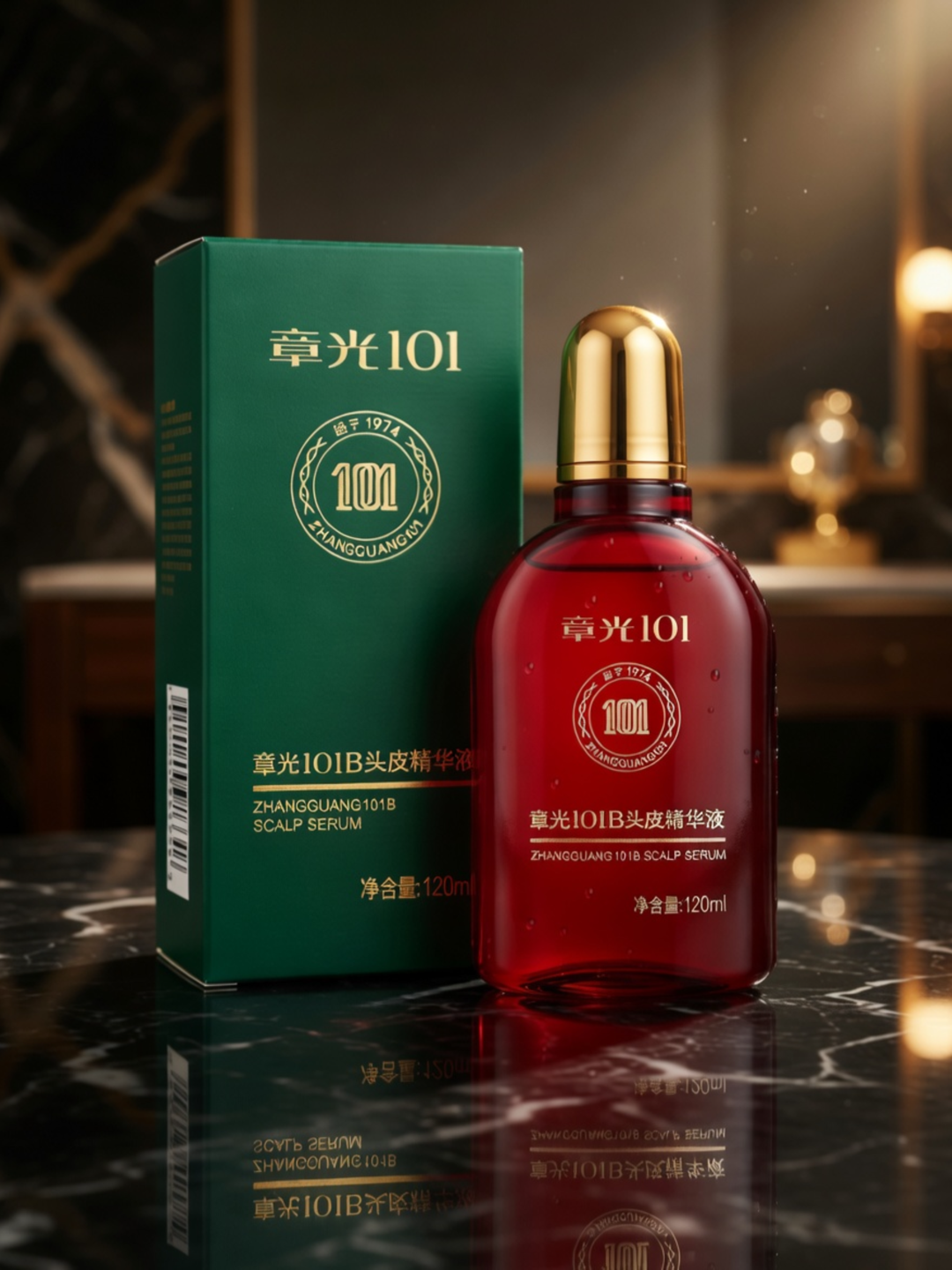 Лосьон против выпадения волос Zhangguang 101B Scalp Serum / Fabao