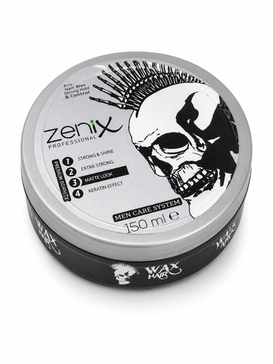 Zenix Professional soch mumi va geli, soch turmagi uchun, kuchli fiksatsiya
