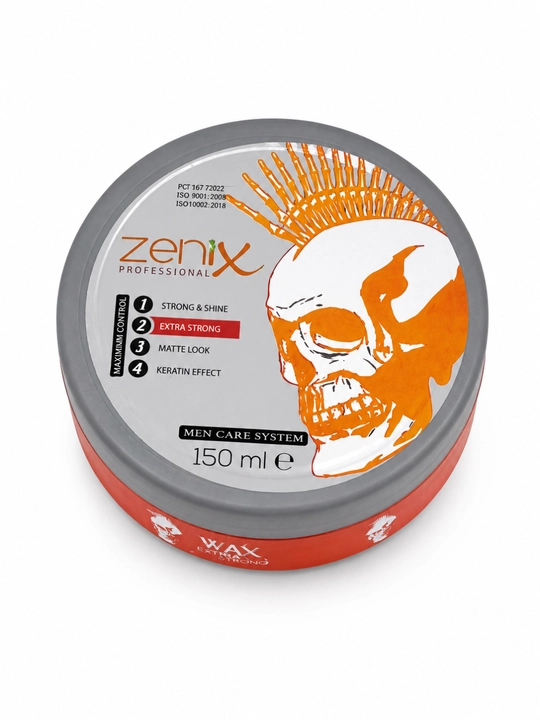 Zenix Professional soch mumi va geli, soch turmagi uchun, kuchli fiksatsiya