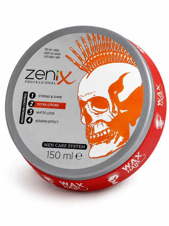 Zenix Professional soch mumi va geli, soch turmagi uchun, kuchli fiksatsiya