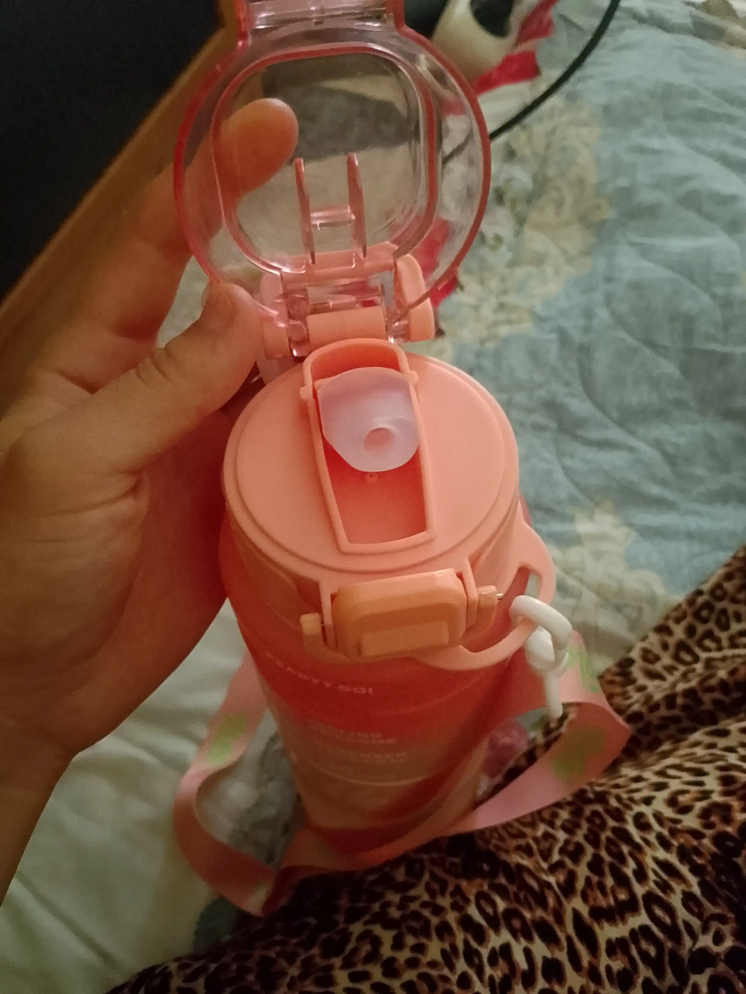 Suv idish, sheyker butilkalar, fitnes va kunlik sport uchun suv idish, 1000 ml matli