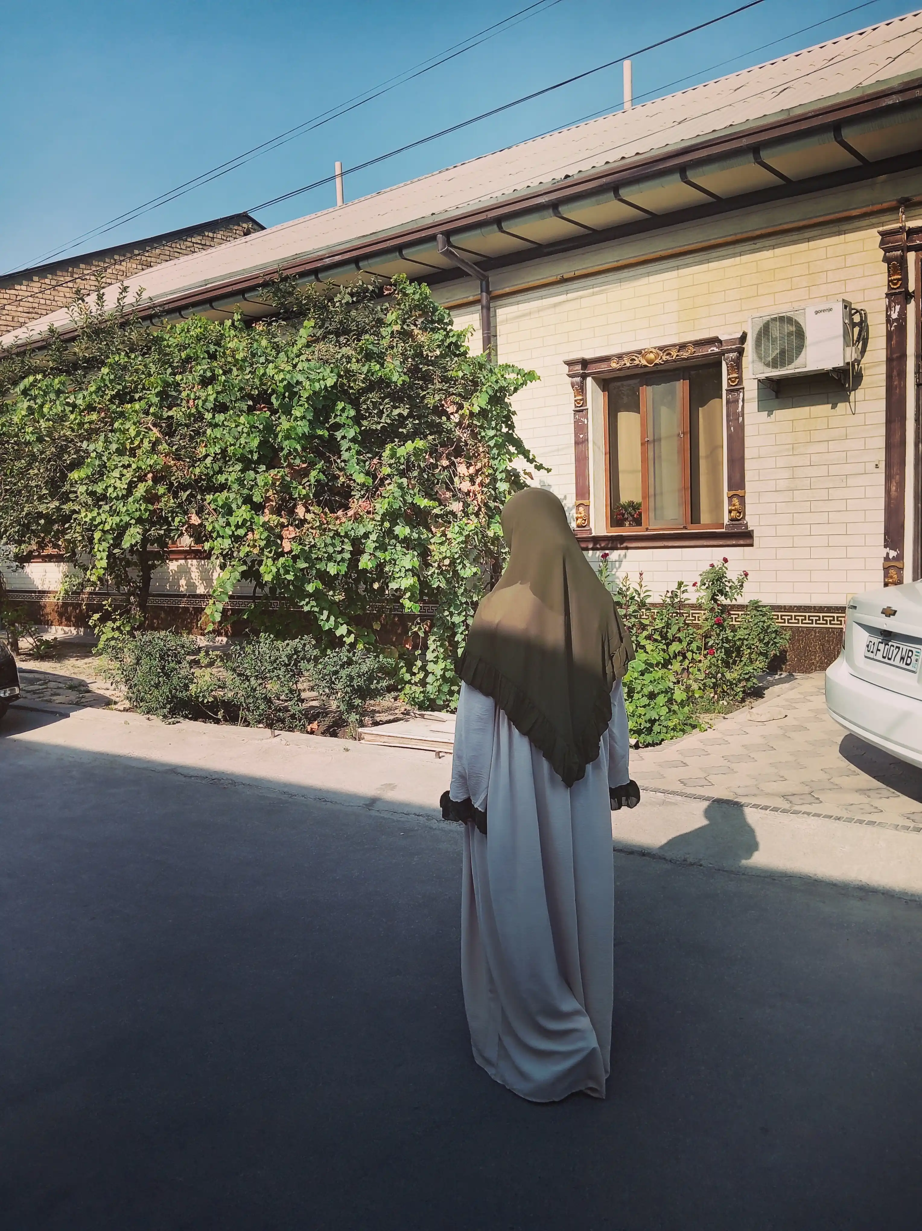 Abaya, himara, hijob, koylak+ro'mol, umra ziyirati, o'lcham oversayz 42-54