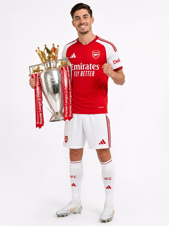 Футбольная форма Arsenal Home 2026/2027 (комплект) – футболка и шорты - 