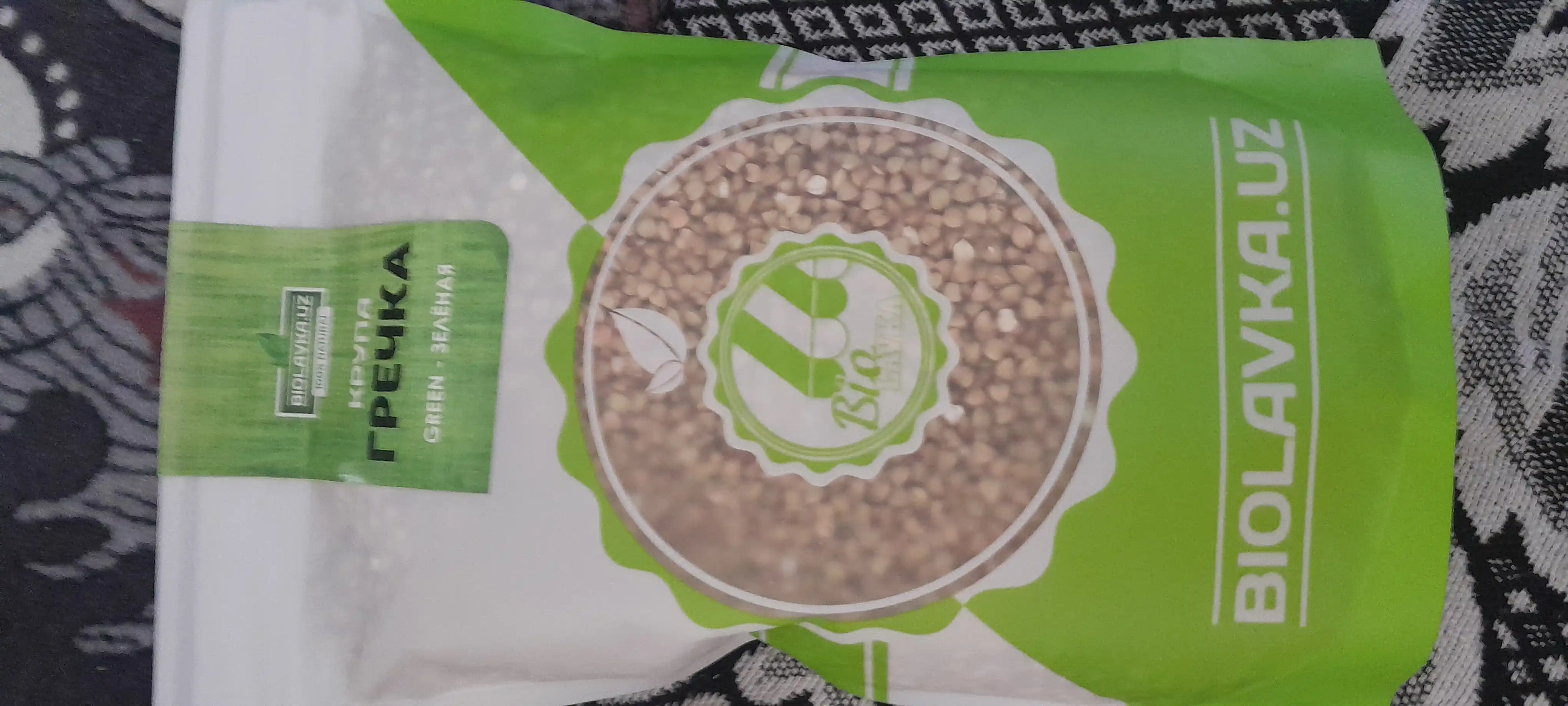 Grechka yashil, glyutensiz, Biolavka, 500 g
