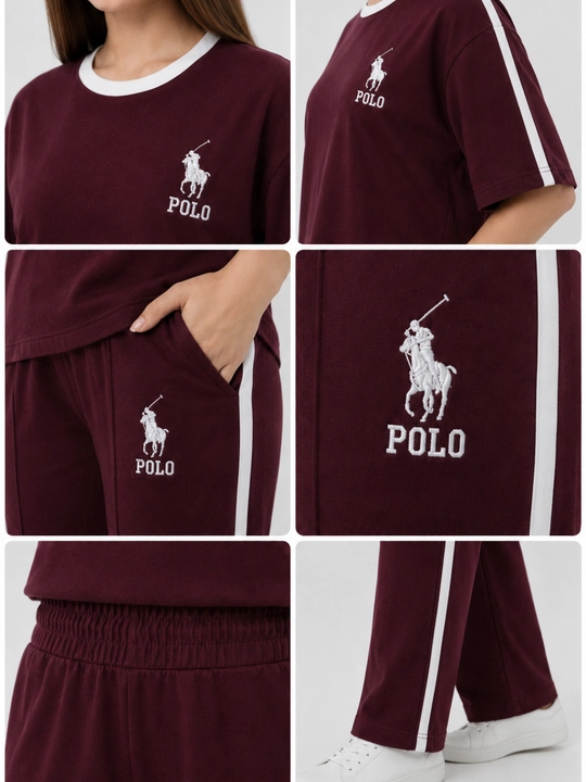 Ayollar sport kiyimi to‘plami, futbolka va shim, 100% paxta, 8 xil rang, 46–54