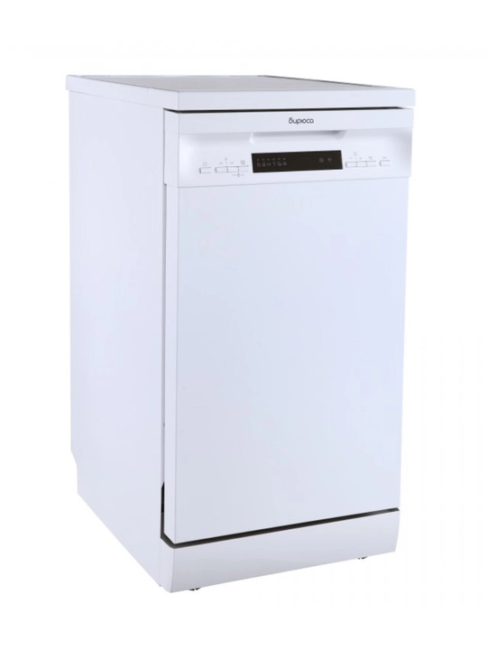Biryuса DWF-410/5 W idish yuvish mashinasi, 10 komplekt, 6 dastur, 45 sm