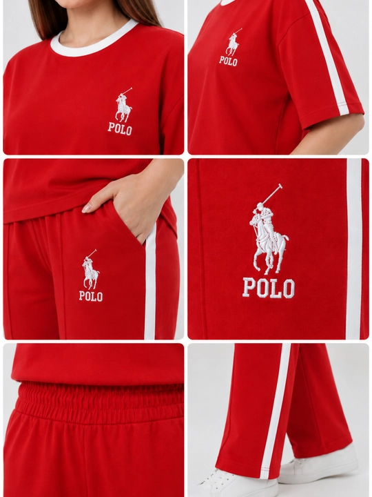 Ayollar sport kiyimi to‘plami, futbolka va shim, 100% paxta, 8 xil rang, 46–54