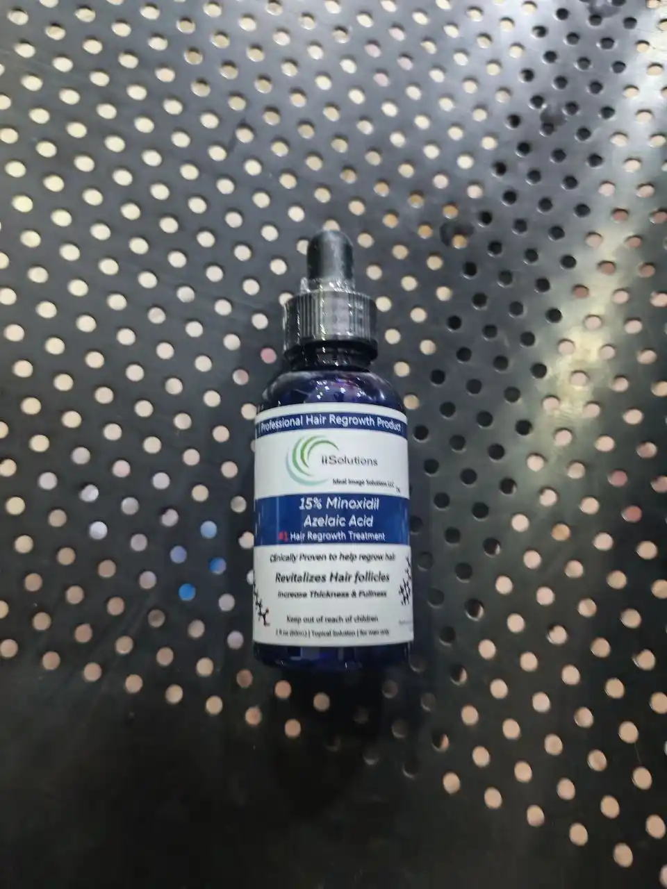 IiSolutions minoksidil 15% soch va soqol uchun, Minoxidil 15%