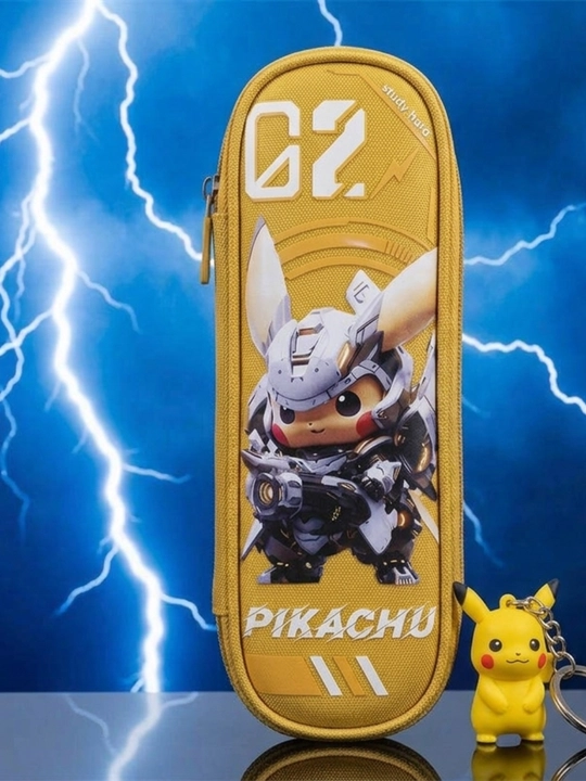 Mecha Pikachu maktab qalamdoni, maktab o‘quvchilari uchun qalamdon sumkasi