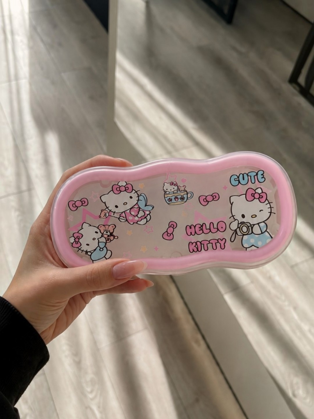 Футляр для очков, футляр для очков Hello Kitty
