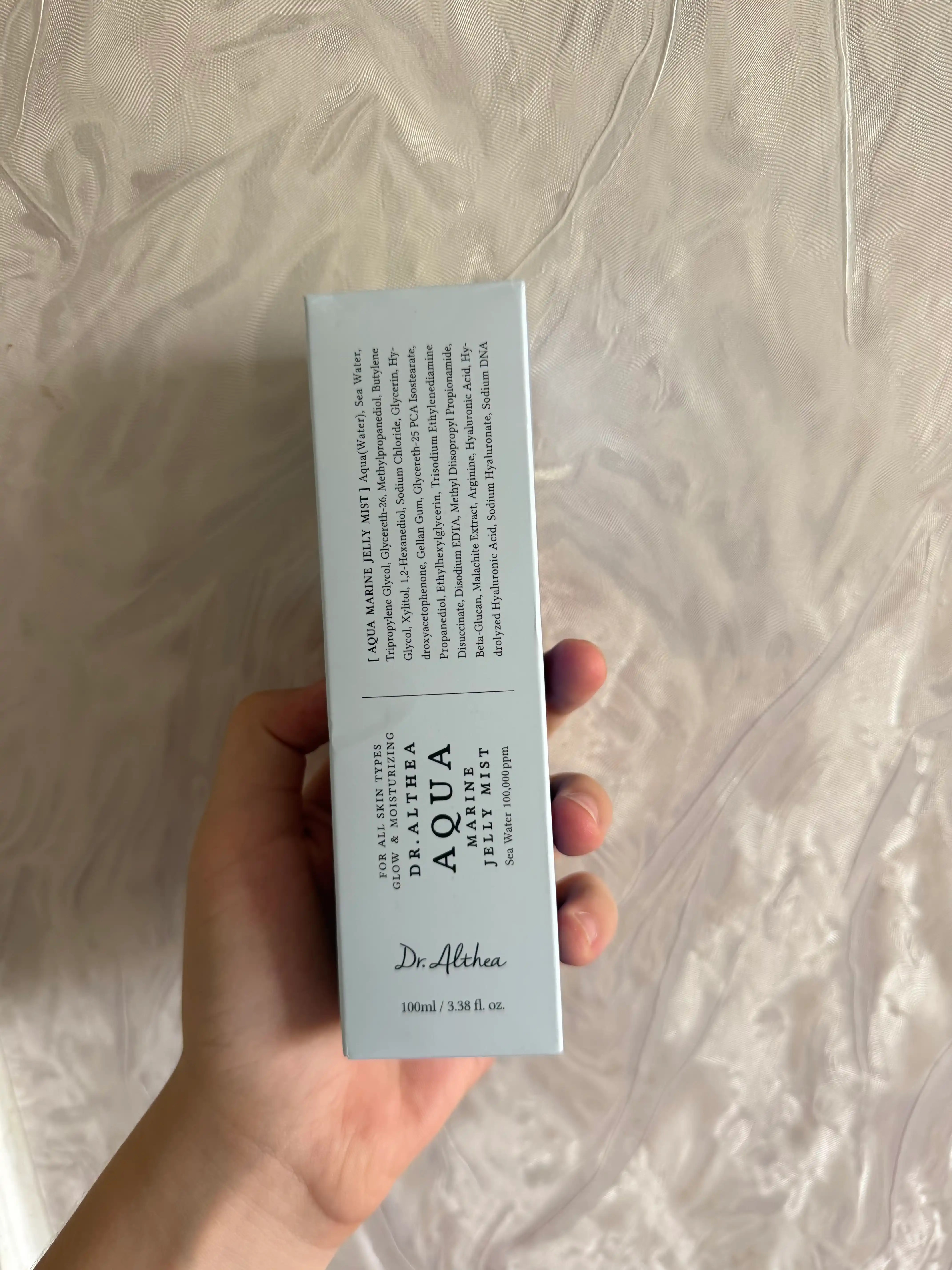 Dr. Althea aqua jelly mist  — yuz uchun namlovchi mist-sprey, PDRN bilan, 100 ml