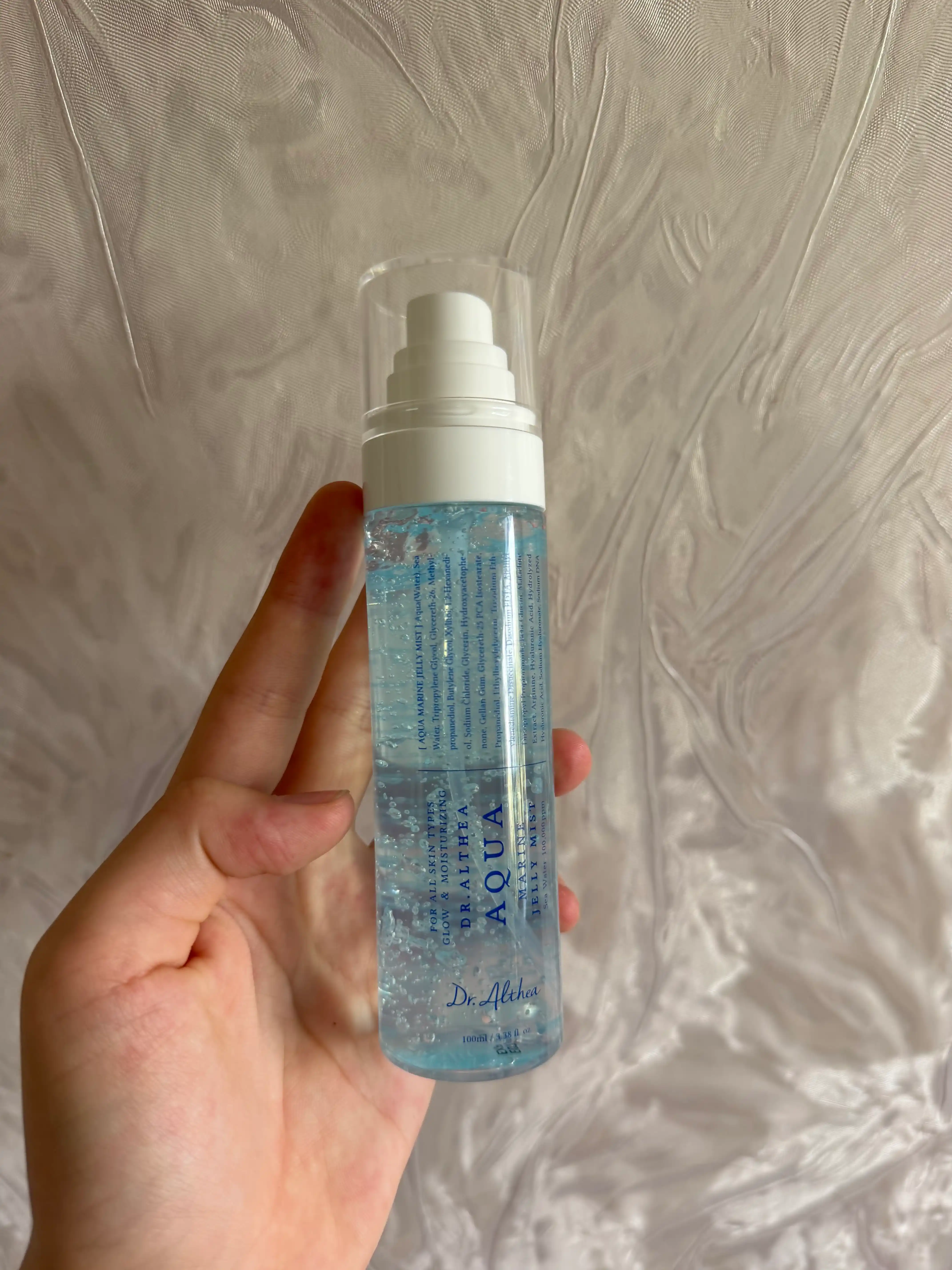 Dr. Althea aqua jelly mist  — yuz uchun namlovchi mist-sprey, PDRN bilan, 100 ml