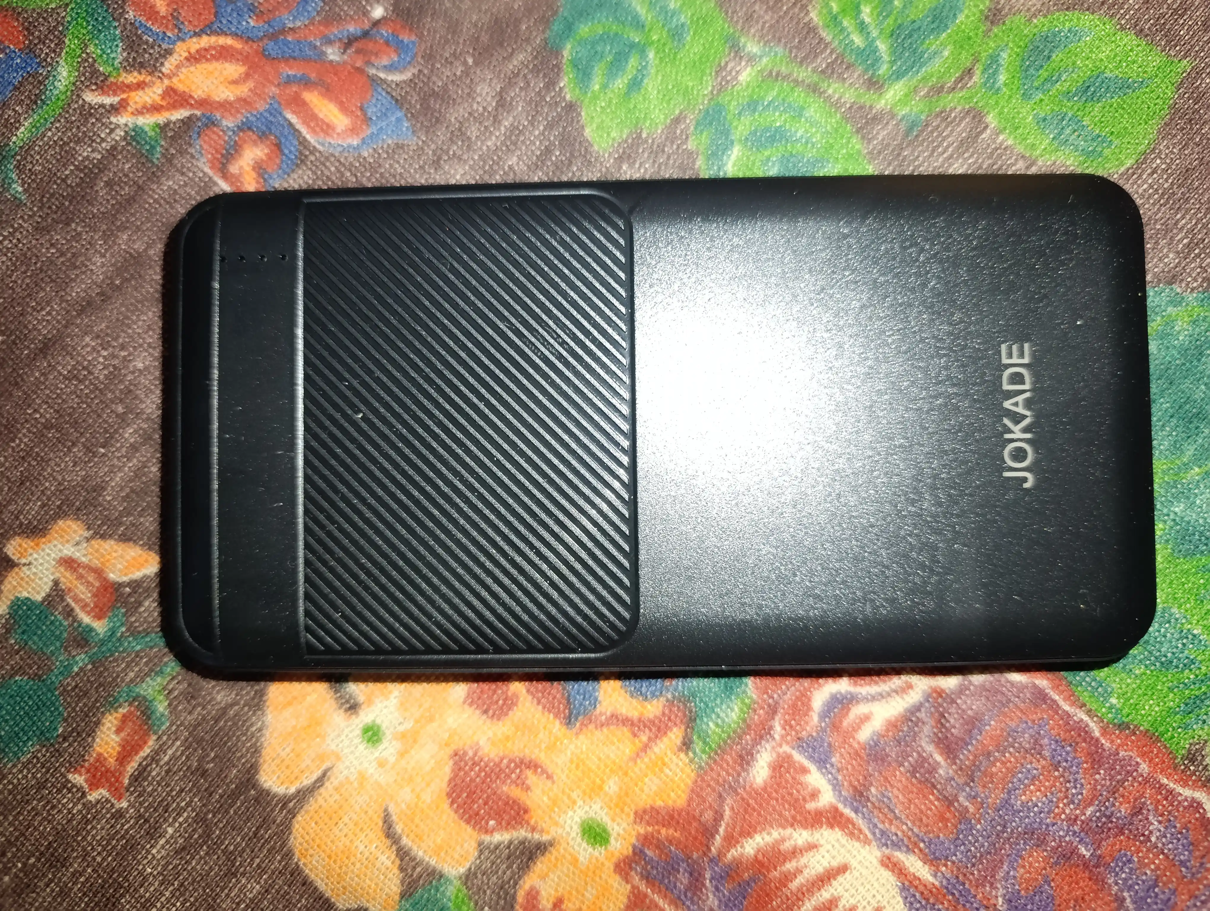 JOKADE powerbank 10000 mAh qora tashqi akkumulyator, power bank 10000