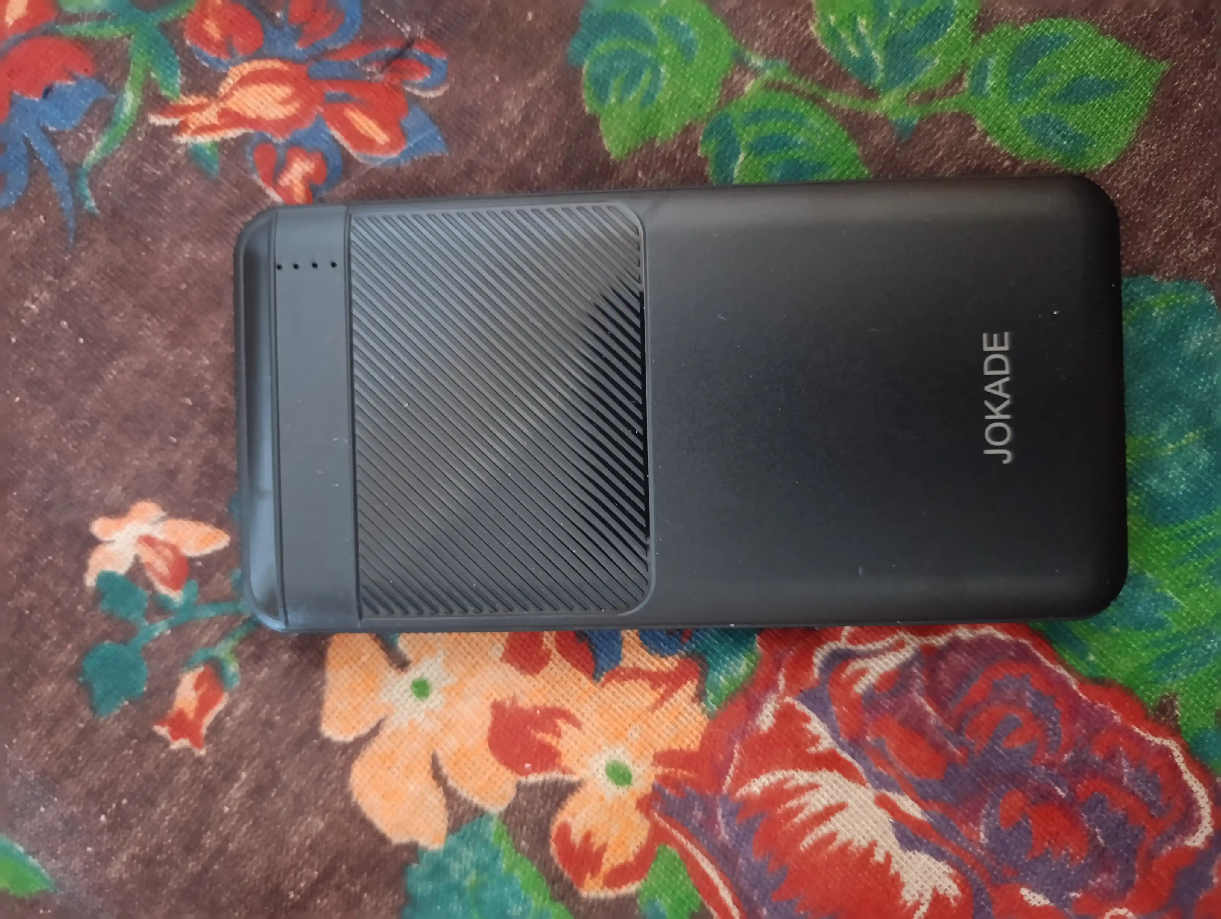 JOKADE powerbank 10000 mAh qora tashqi akkumulyator, power bank 10000