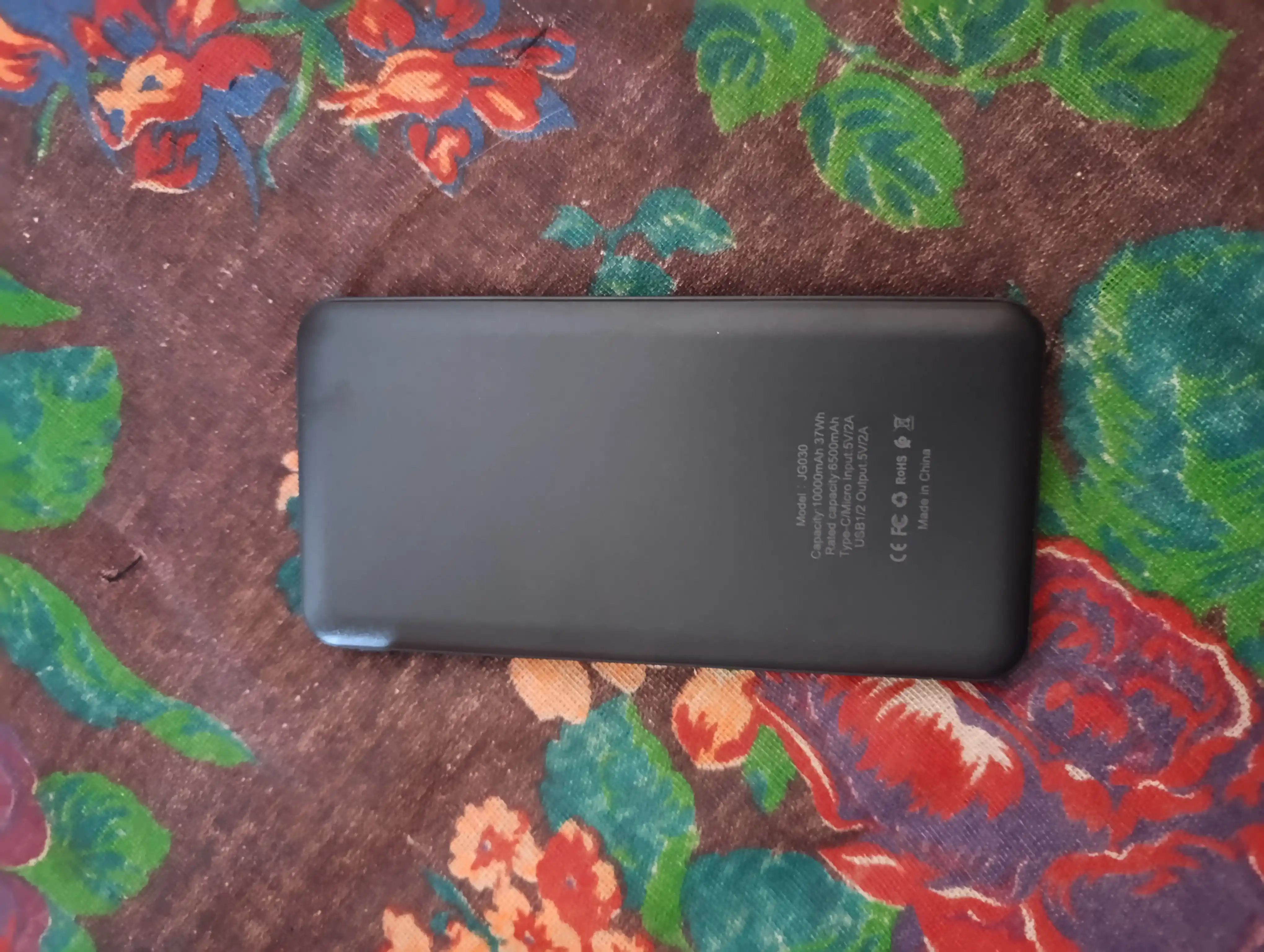 JOKADE powerbank 10000 mAh qora tashqi akkumulyator, power bank 10000