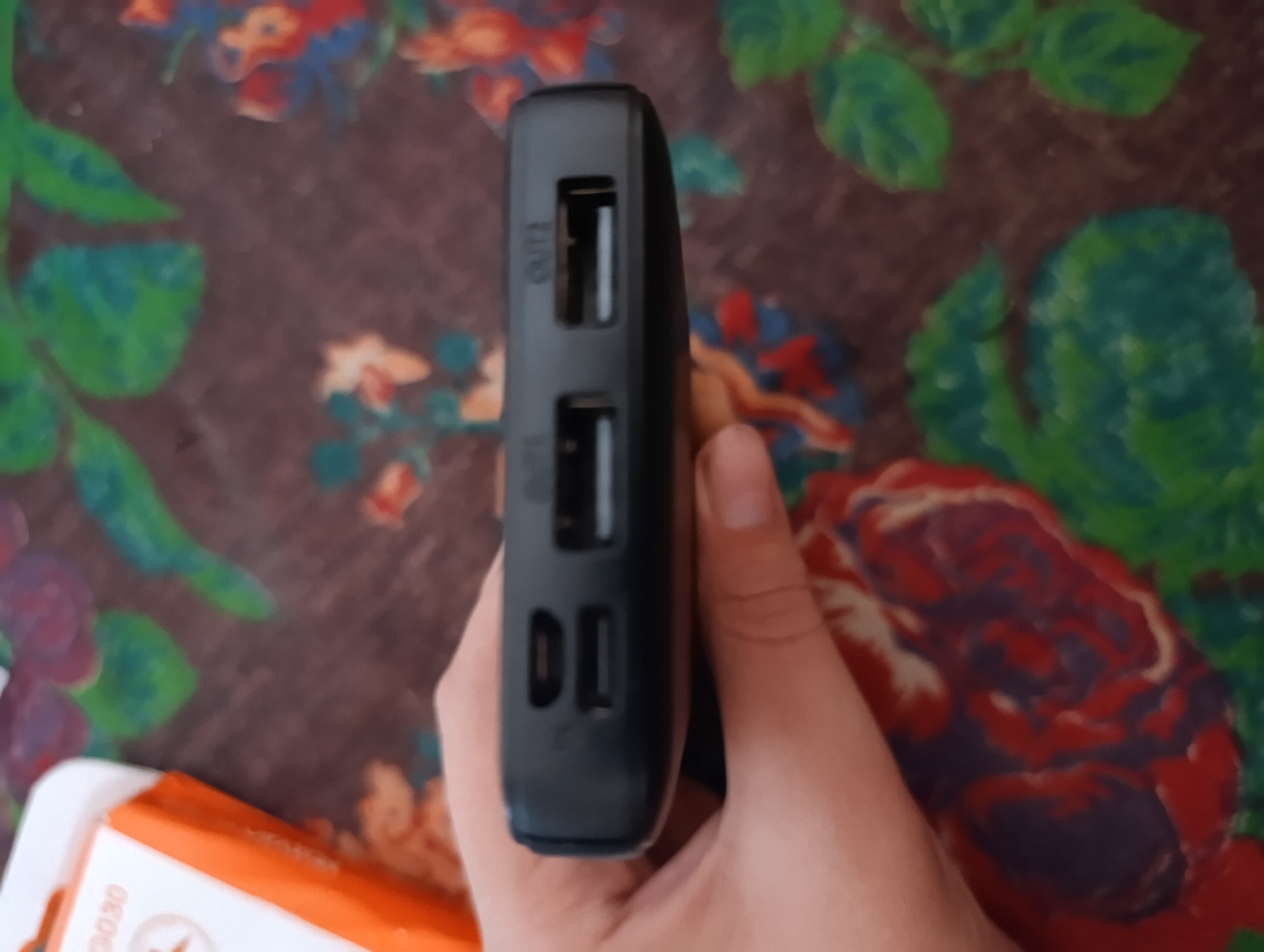 JOKADE powerbank 10000 mAh qora tashqi akkumulyator, power bank 10000