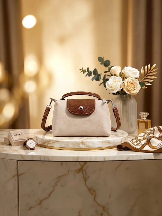 Ayollar sumkasi, ayollar uchun sumka Longchamp uslubidagi mini krossbodi sumkasi
