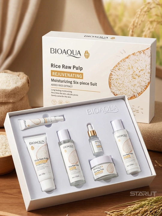 Антивозрастной крем для лица и рук, подарочный косметический набор Bioaqua для ухода