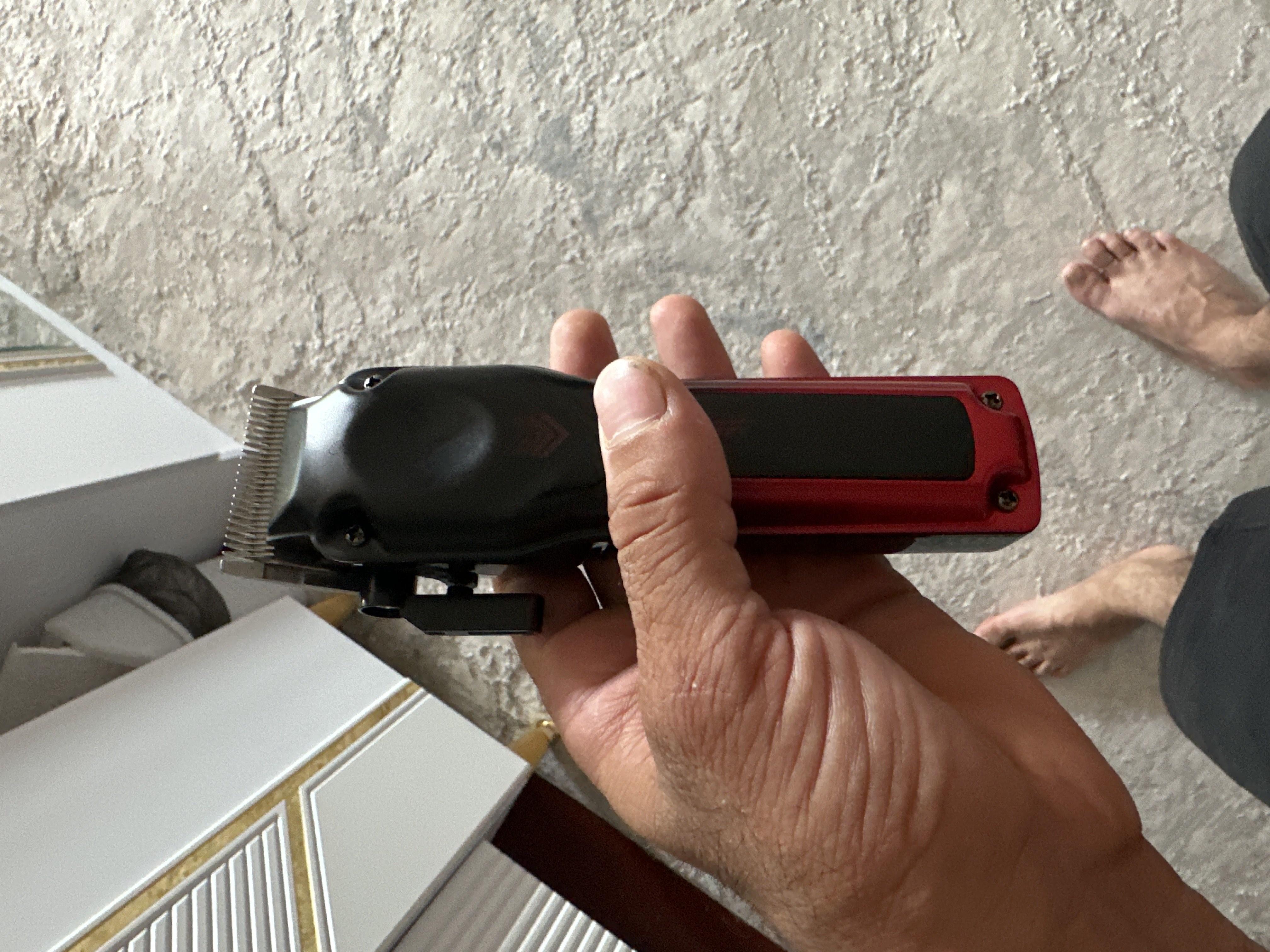 Erkaklar uchun VGR professional soch-soqol olish mashinasi, trimmer