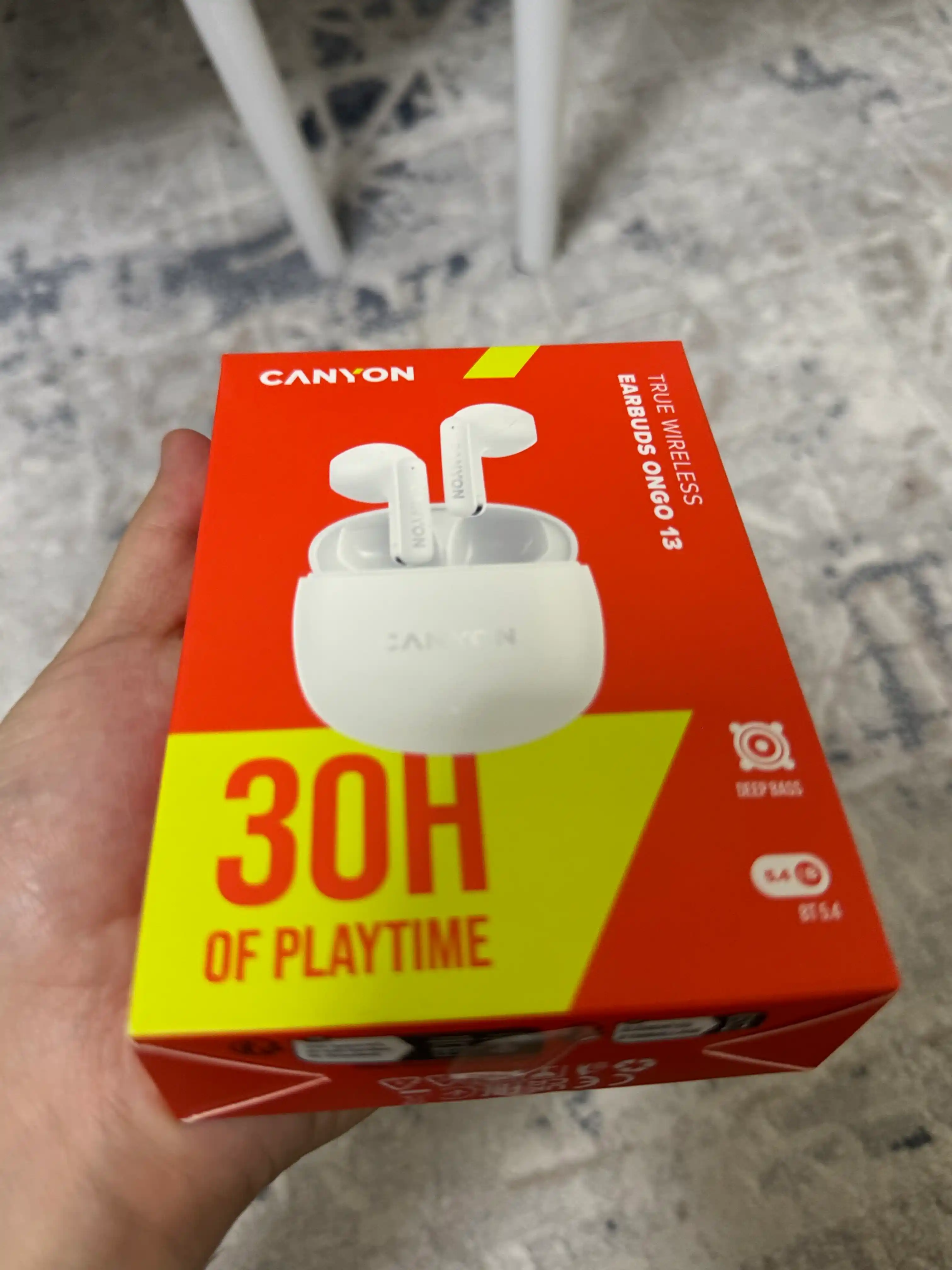 Наушники беспроводные CANYON OnGo 13
