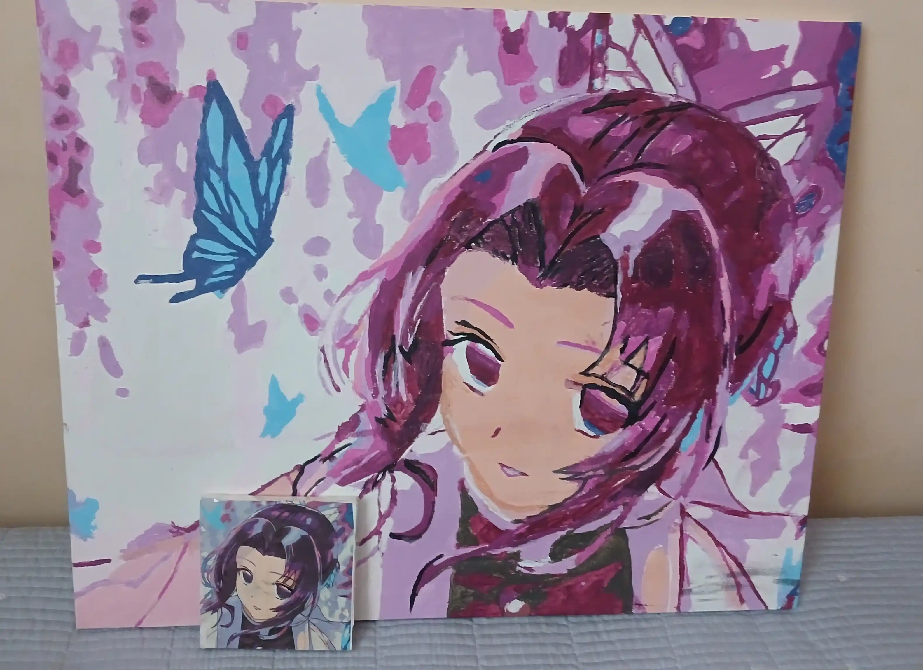 Raqamlar bo'yicha rasm chizish ARTERY "Anime" 40×50 sm, bo'yoqli holst, bo'yama to'plami