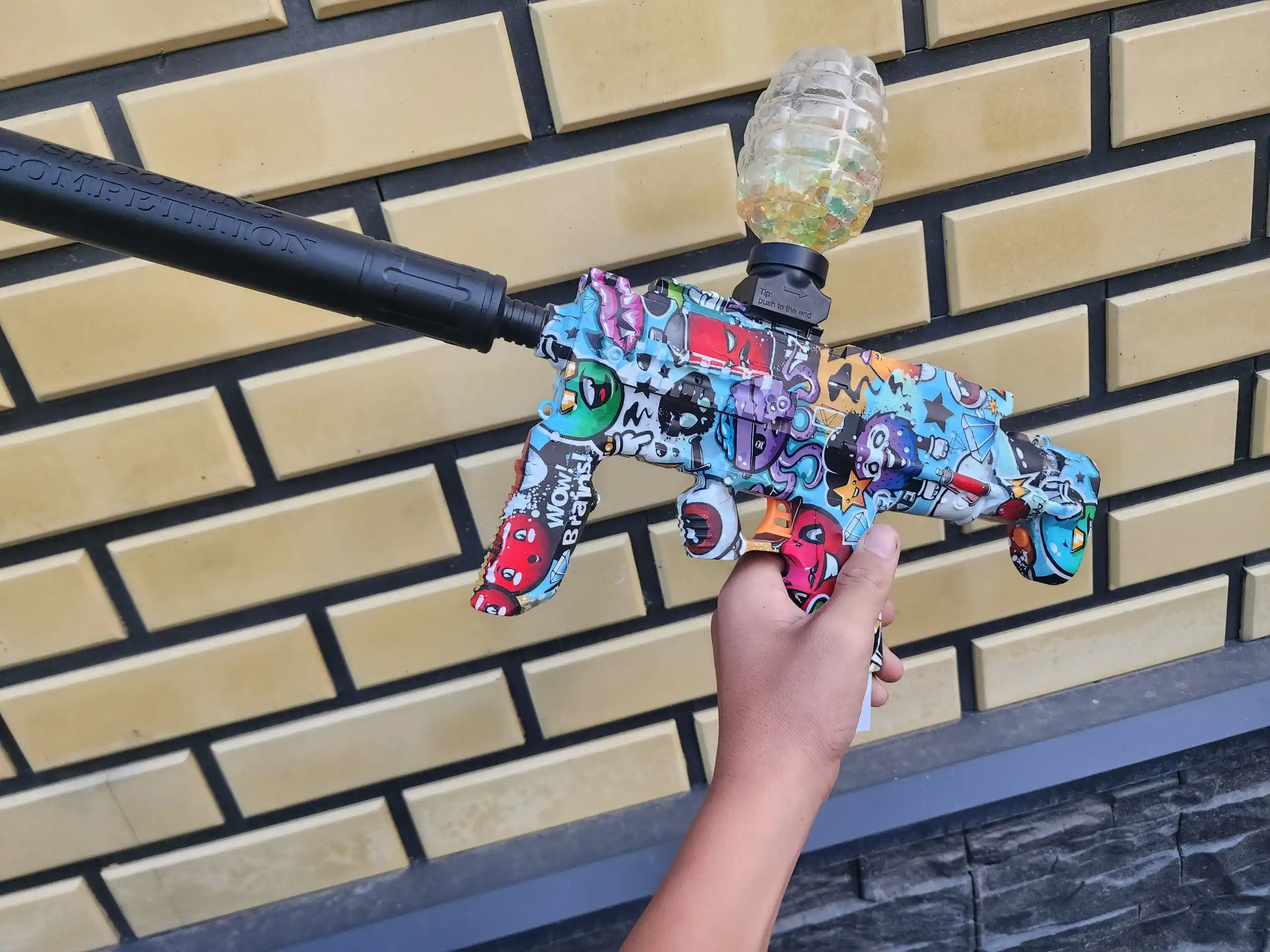 Орбизный автомат игрушка и игрушечный пистолет орбиз M 416, AK47 MP5 UZI SCAR-L для детей